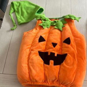 Toddler pumpkin costume